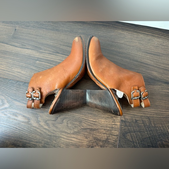 Freebird by Steven Smoke Slingback Clog Mules Tan (Size 6) - Picture 5 of 14